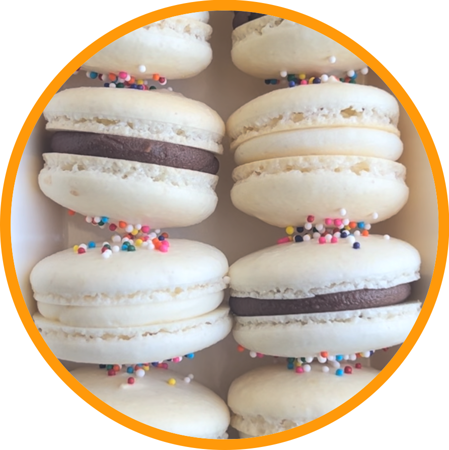Birthday Macarons