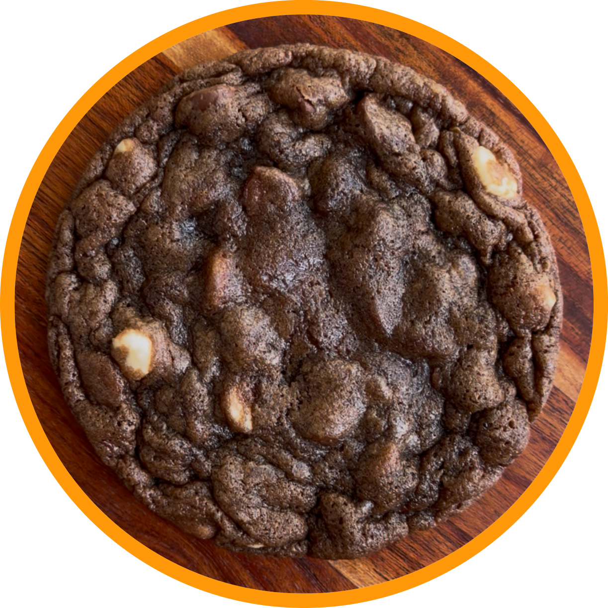 Large Double Chocolate Chip Cookies