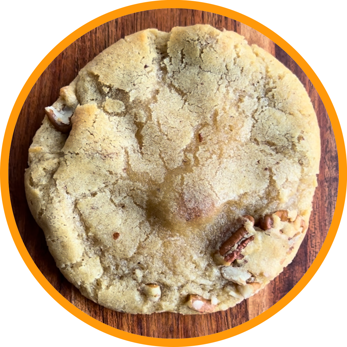 Large Butter Pecan Cookies Deserve Desserts Llc 6324