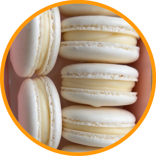 Vanilla Bean Macarons