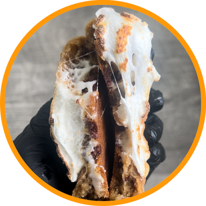 Large Marshmallow Stuffed Chocolate Chip Cookies