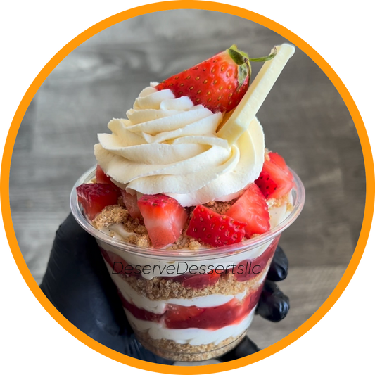 Strawberry Cheesecake Cups (Pick Up Only)