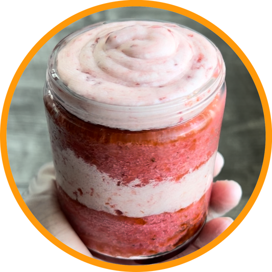 Strawberry Deluxe Cake Jar