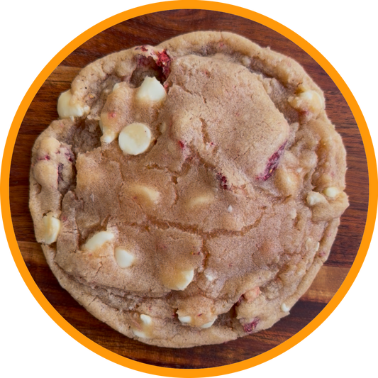 Large Strawberry & Cream Cookies