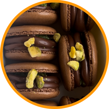 Dubai Chocolate Macarons