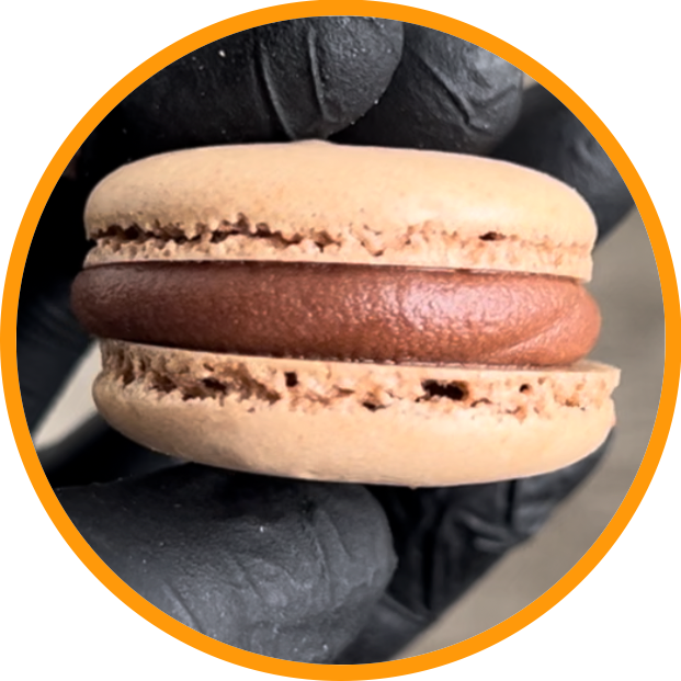 Double Chocolate Macarons