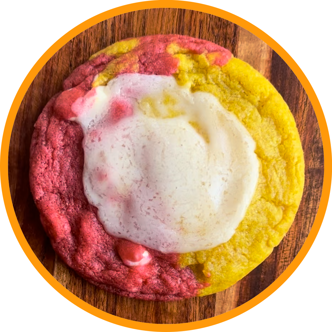 Large Strawberry Lemonade Cookies