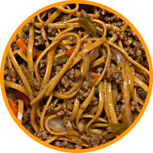 Beef Spaghetti (No Red Sauce) Pick Up Only