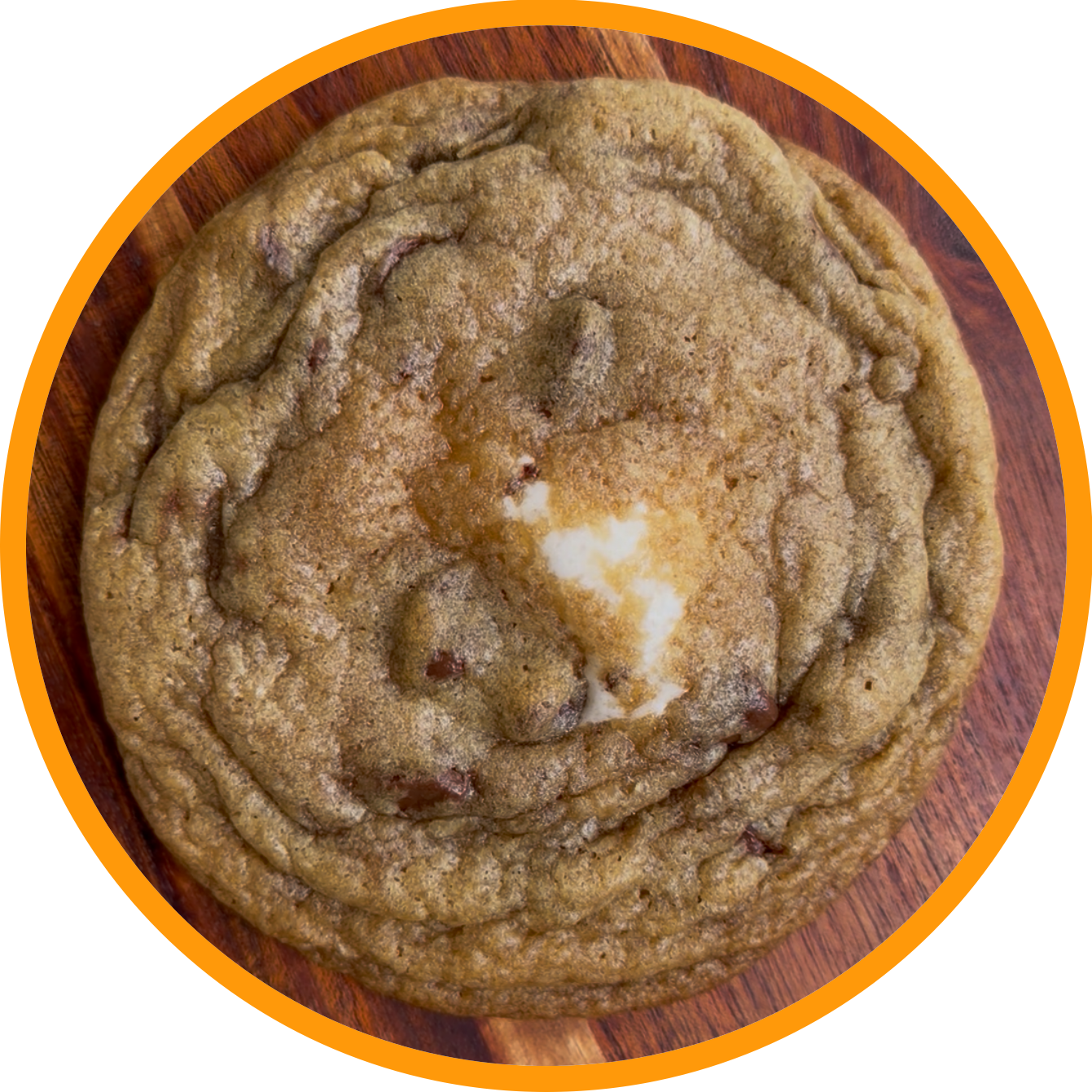 Large Marshmallow Stuffed Chocolate Chip Cookies