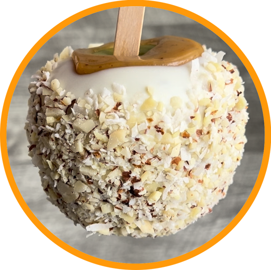 Caramel Almond Coconut Apple