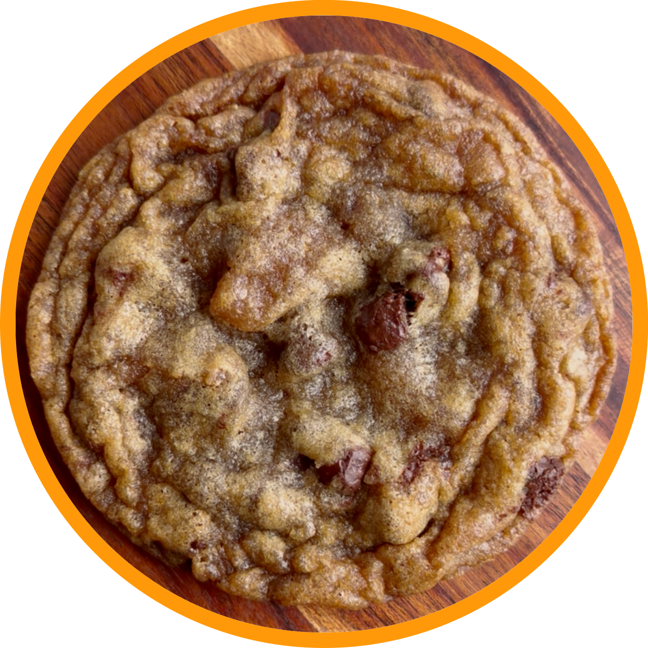 Large Toffee Chocolate Chip Cookies