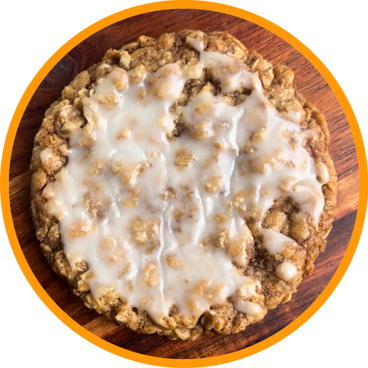 Large Iced Oatmeal Cookies