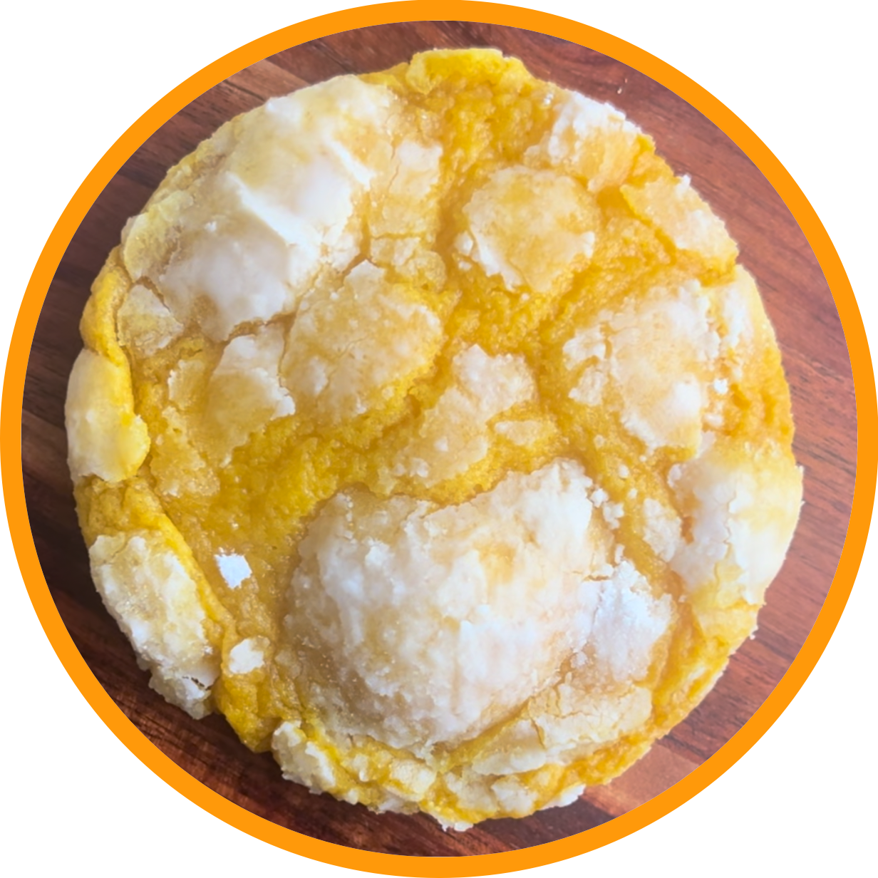 Large Lemon Crinkle Cookies