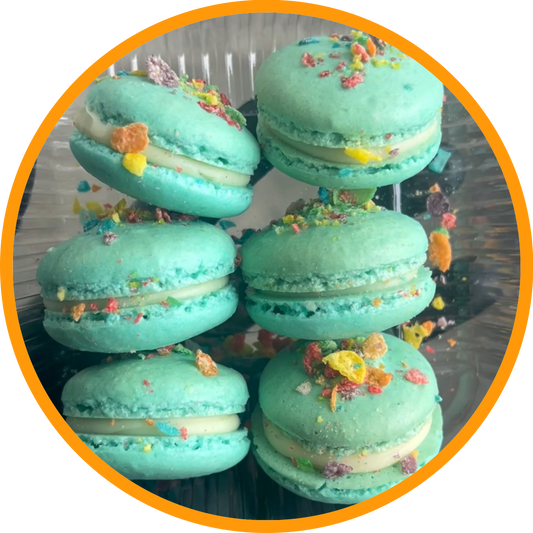 Fruity Pebbles Macarons
