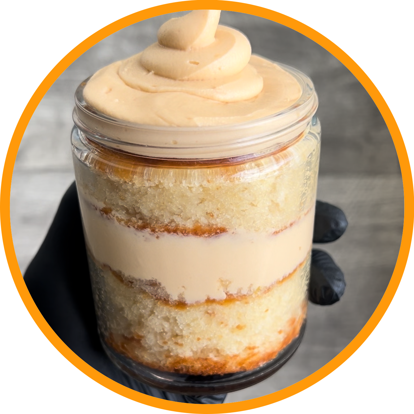 Butter Scotch Cake Jar