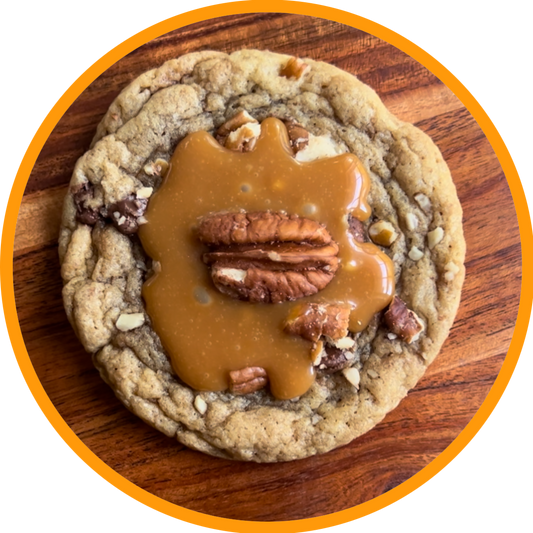 Large Caramel Pecan Chocolate Chip Cookies