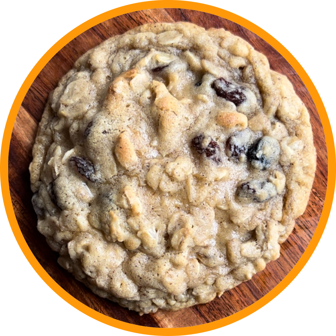 Large Oatmeal Raisin Cookies